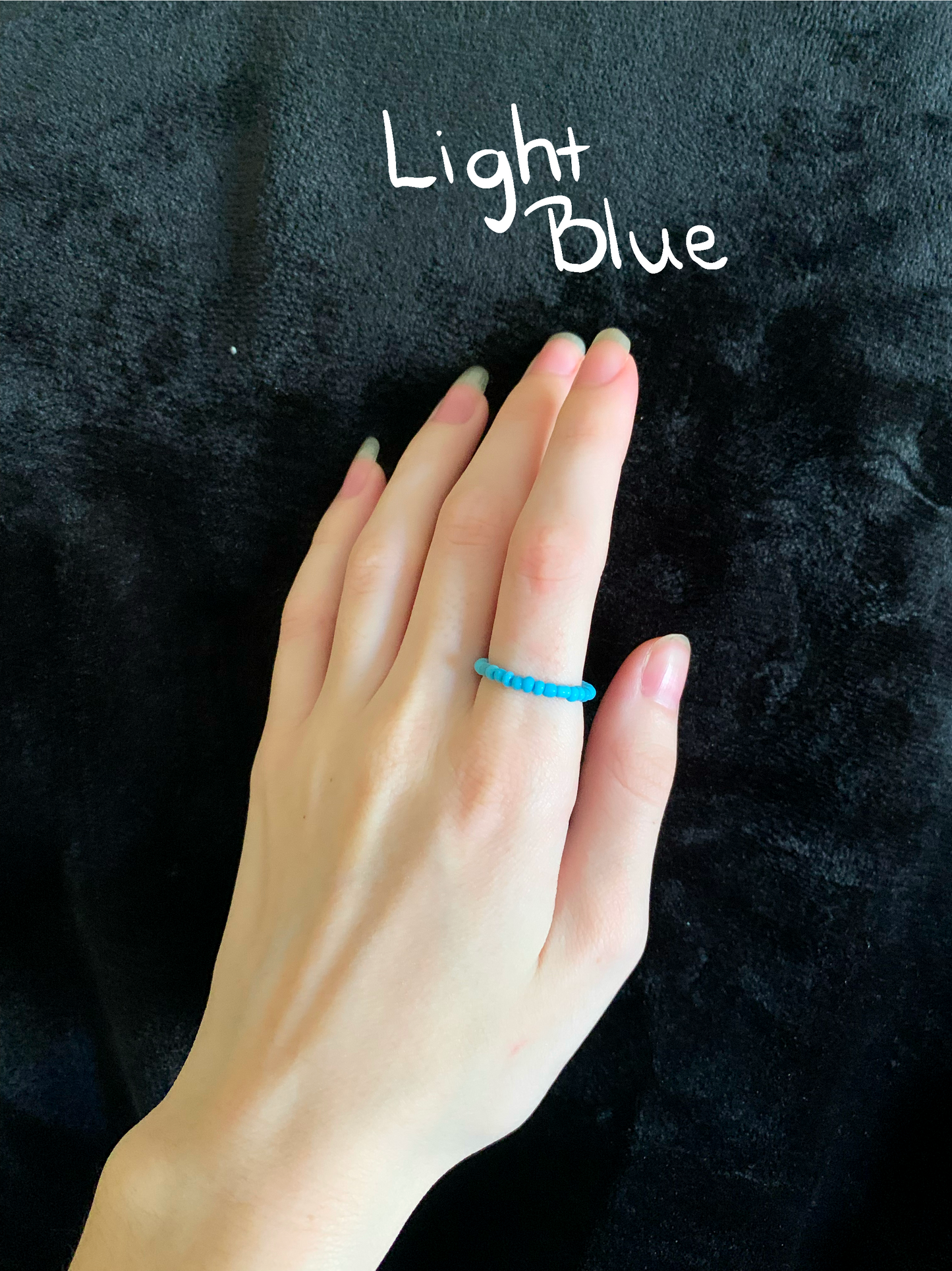 Dainty Beaded Ring