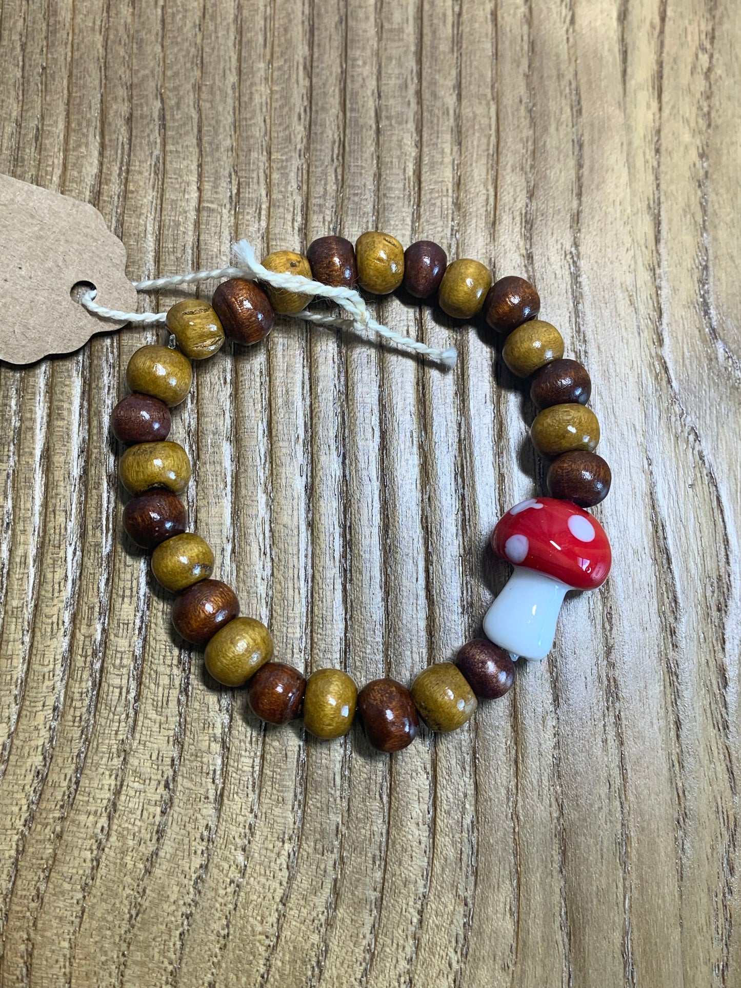 Red Mushroom Bracelet