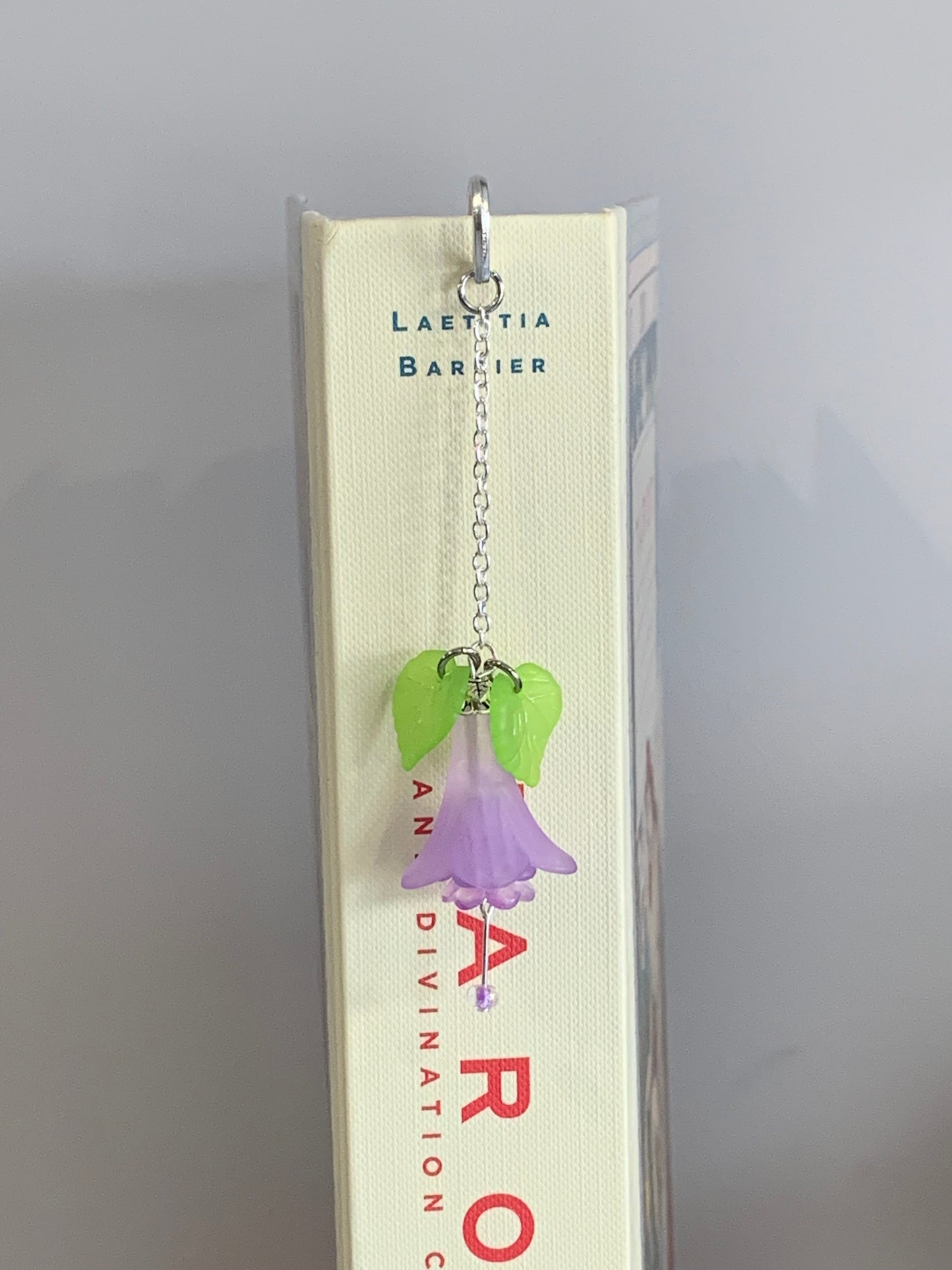 Purple Flower Bookmark