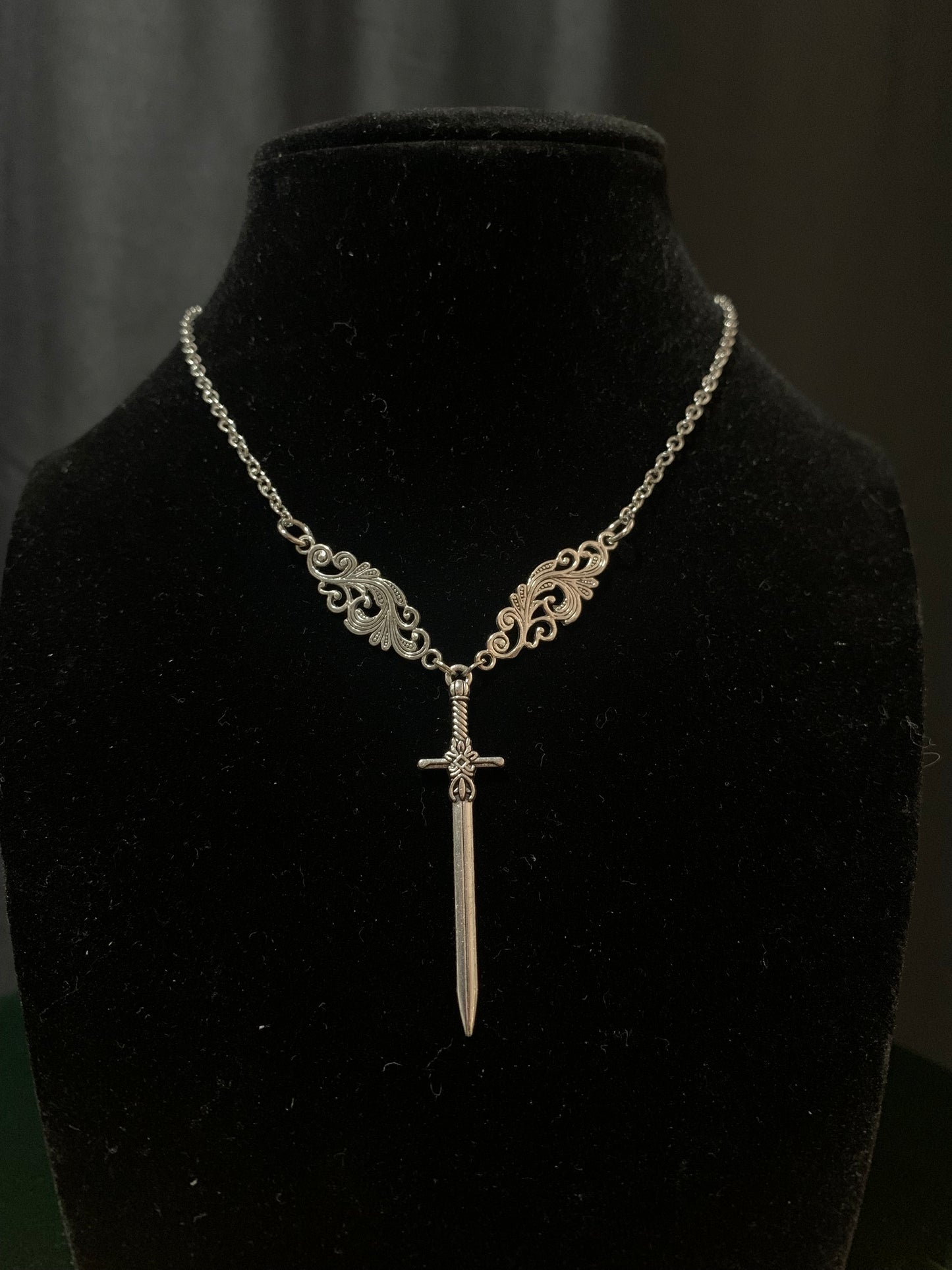 Silver Sword Necklace