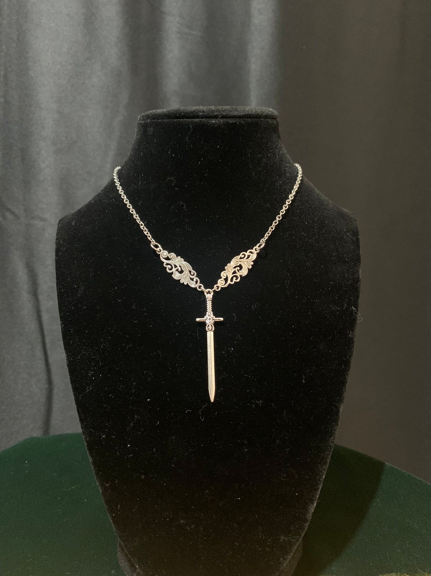 Silver Sword Necklace