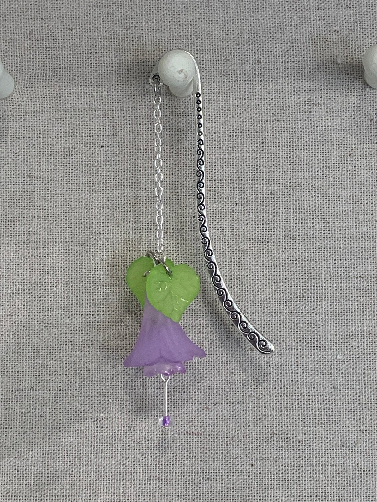 Purple Flower Bookmark