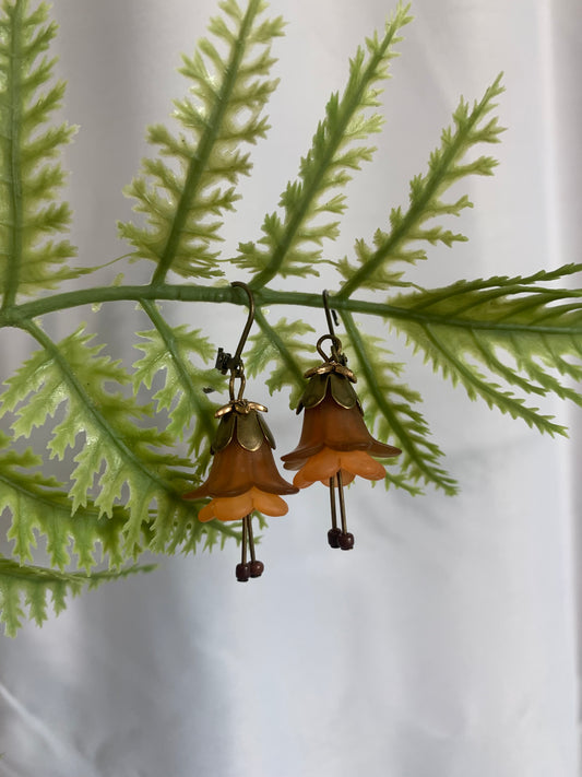 Fall Flower Earrings