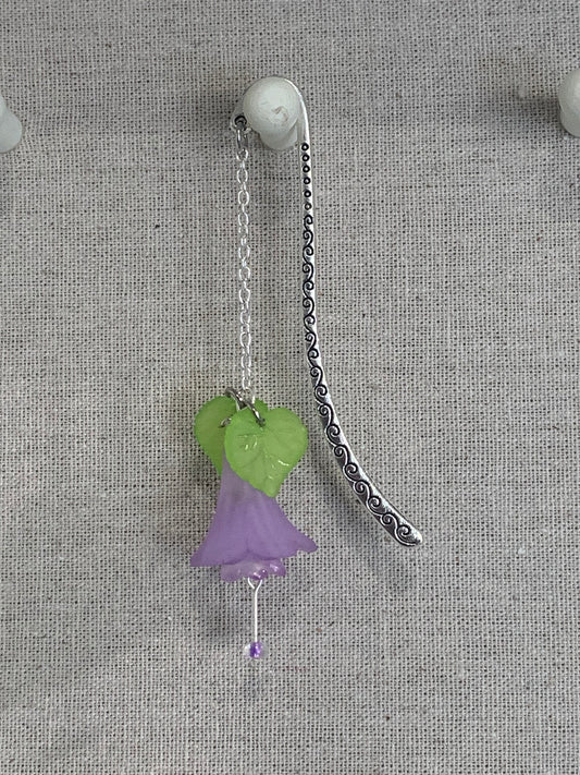 Purple Flower Bookmark